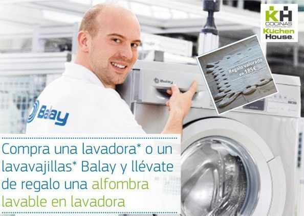 Promoción – Una alfombra de Lorena Canais de regalo con una lavadora* o lavavajillas* Balay | KüchenHouse Cocinas Una alfombra de Lorena Canais de regalo con una lavadora* o lavavajillas* Balay | KüchenHouse Cocinas
