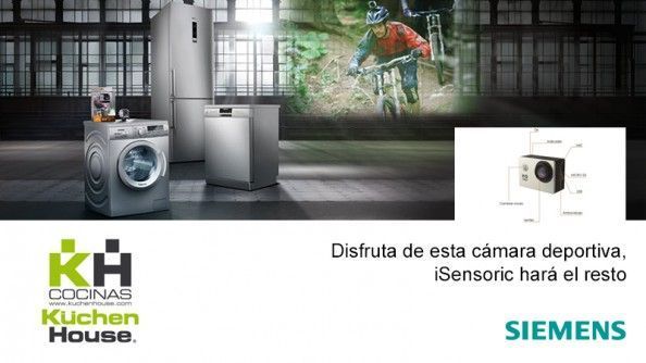 Promoción – iSensoric de Siemens y disfruta de una cámara deportiva | KüchenHouse Cocinas Promoción - iSensoric de Siemens y disfruta de una cámara deportiva | KüchenHouse Cocinas