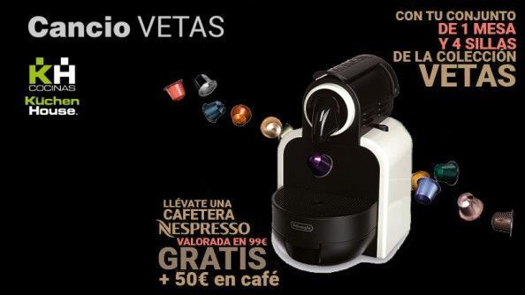 Relájate en tu nueva mesa Cancio y toma un Nespresso con Kuchen House Cocinas Relájate en tu nueva mesa Cancio y toma un Nespresso con Kuchen House Cocinas