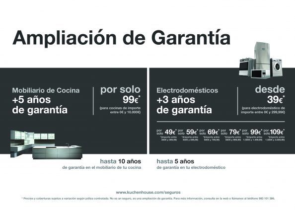 ampliacion garantia kuchenhouse
