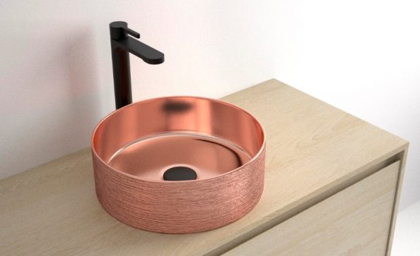 LAVABOS DE CERAMICA COBRE